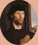 GOES, Hugo van der Portrait of a Man sd oil painting reproduction